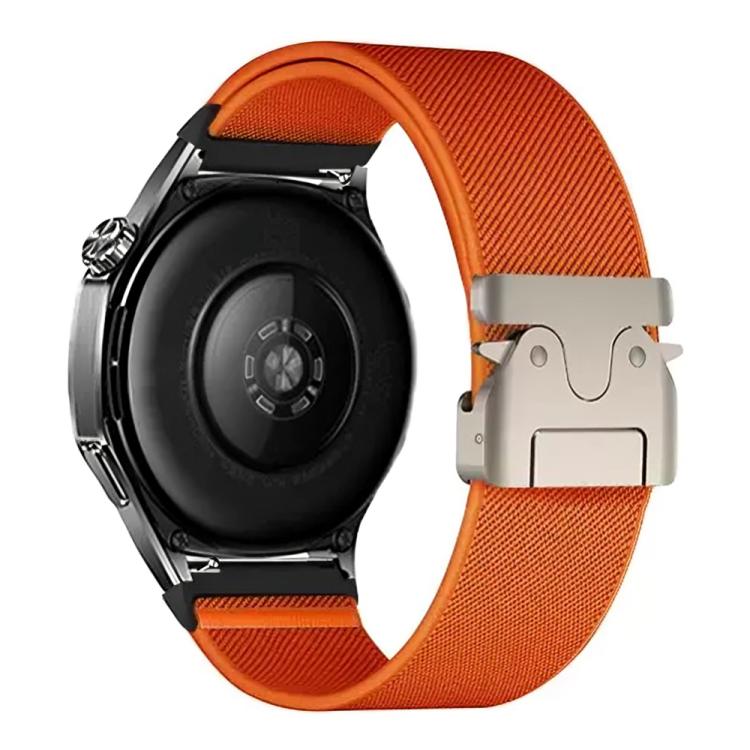20mm Parachute Buckle Elastic Nylon Watch Band(Orange) - 20mm Bands by PMc TechLife | Online Shopping South Africa | PMc TechLife | Buy Now Pay Later Mobicred