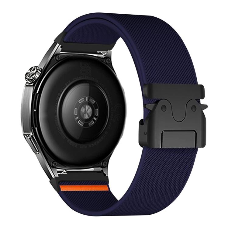 20mm Parachute Buckle Elastic Nylon Watch Band(Dark Blue) - free shipping - PMc TechLife - Order now!