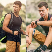 For Garmin QuickFit 22mm Kalebol Ladder Silicone Watch Band(White)
