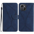 For Tecno Spark 40C Stitching Embossed Leather Phone Case(Blue) - free shipping - PMC TechLife - Order now!