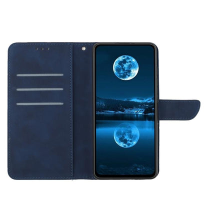 For Tecno Pova 7 5G Stitching Embossed Leather Phone Case(Blue) - free shipping - PMC Jewellery - Order now!