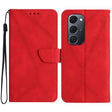 For Tecno Spark 40 Pro+ 4G Stitching Embossed Leather Phone Case(Red) - free shipping - PMC TechLife - Order now!