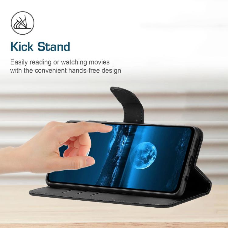 For Tecno Spark 40 Pro+ 4G Stitching Embossed Leather Phone Case(Black) - free shipping - PMC TechLife - Order now!