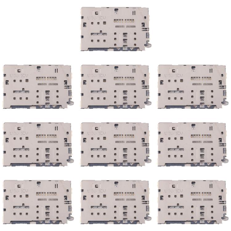 For Galaxy A3 2016 SM-A310 10pcs Original SIM + Micro SD Card Reader