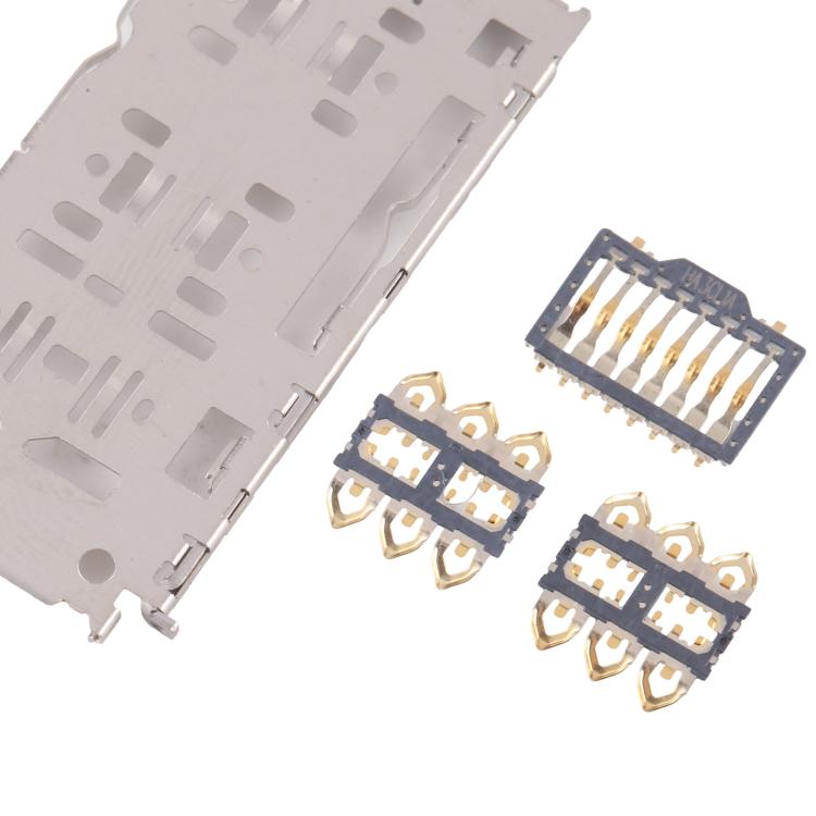 For Galaxy A10 SM-A105 10pcs Original SIM + Micro SD Card Reader