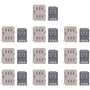 For Galaxy S21+ 5G SM-G996 10pcs Original SIM Card Reader