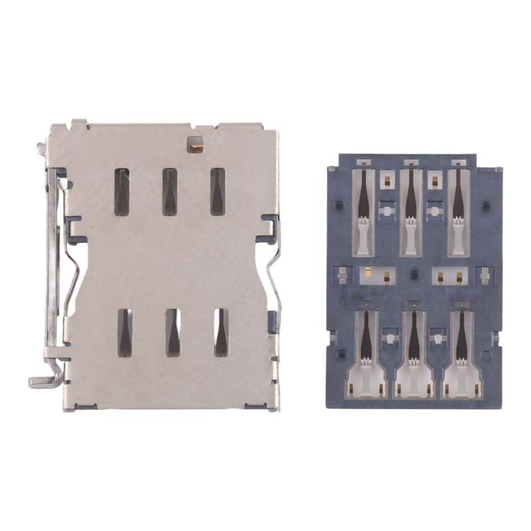 For Galaxy S24 SM-S921 10pcs Original SIM Card Reader
