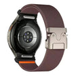 For Samsung Galaxy Watch 7 / 6 / 5 / 4 Press Button Connector Parachute Buckle Elastic Nylon Watch Band(Smoky Purple) - Watch Bands by PMc TechLife | Online Shopping South Africa | PMc TechLife | Buy Now Pay Later Mobicred