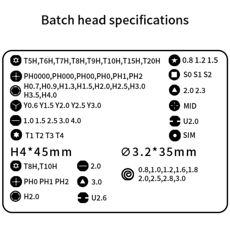 Jiafa 76 in 1 Professional Precision Long Endurance Electric Screwdriver Set - free shipping - PMC TechLife - Order now!