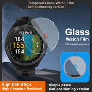 For Garmin Approach S70 42mm imak Tempered Glass Watch Film, Self-positioning Version