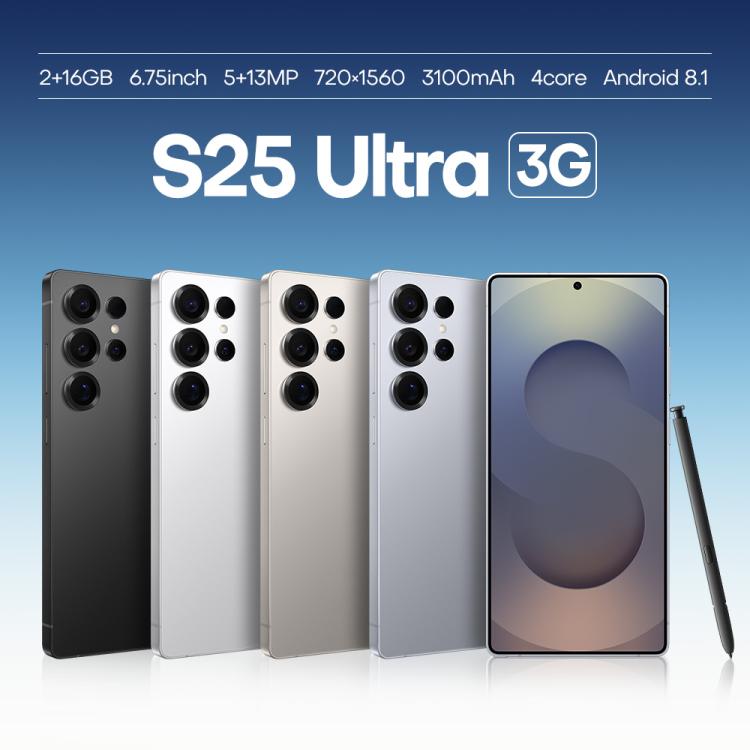 F10 / S25 Ultra, 2GB+16GB, 6.75 inch Android 8.1 MTK6753 Octa Core, Network: 3G, Dual SIM, Plug:UK Plug(Titanium Grey)