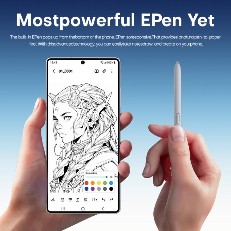 F102 / S25 Ultra, 4GB+64GB, 6.75 inch Android 11 MTK6762 Octa Core, Network: 4G, Dual SIM, Support Wireless Charging, Plug:UK Plug(Titanium Sliver) - free shipping - PMc TechLife - Order now!