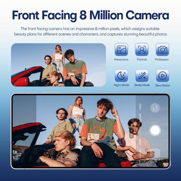 F102 / S25 Ultra, 4GB+64GB, 6.75 inch Android 11 MTK6762 Octa Core, Network: 4G, Dual SIM, Support Wireless Charging, Plug:UK Plug(Titanium Sliver) - free shipping - PMc TechLife - Order now!