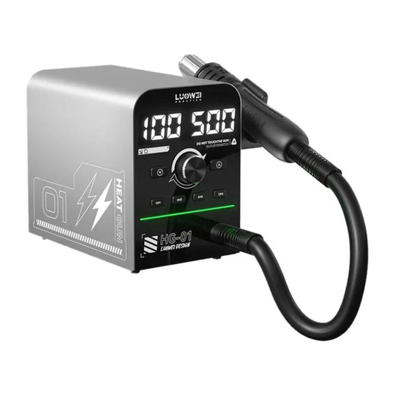 Luowei HG-01 800W Intelligent Digital Hot Air Gun BGA Desoldering Rework Station, Plug:US Plug