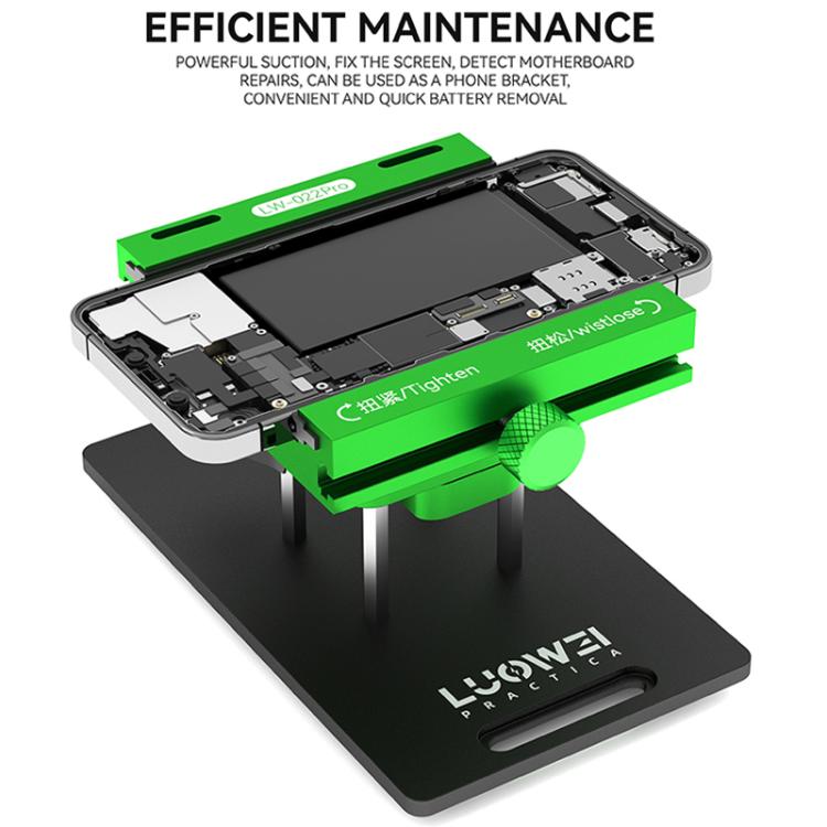 LUOWEI LW-022Pro 2  in 1 Universal 360 Rotating Phone Back Cover Separation Fixture