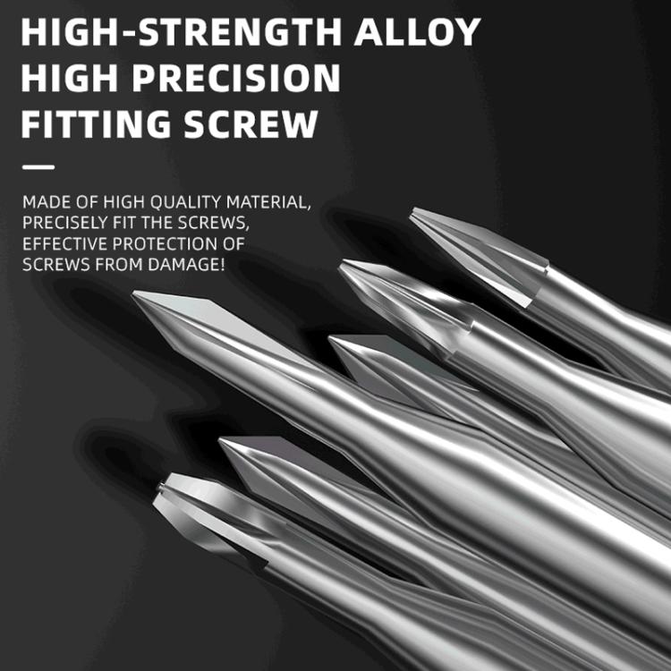LUOWEI LITTLE BOY Smooth Bearings Alloy Magnetic Screwdriver Set - free shipping - PMC TechLife - Order now!
