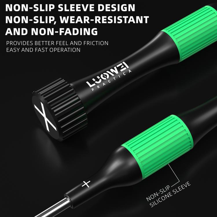 LUOWEI LITTLE BOY Smooth Bearings Alloy Magnetic Screwdriver Set - free shipping - PMC TechLife - Order now!