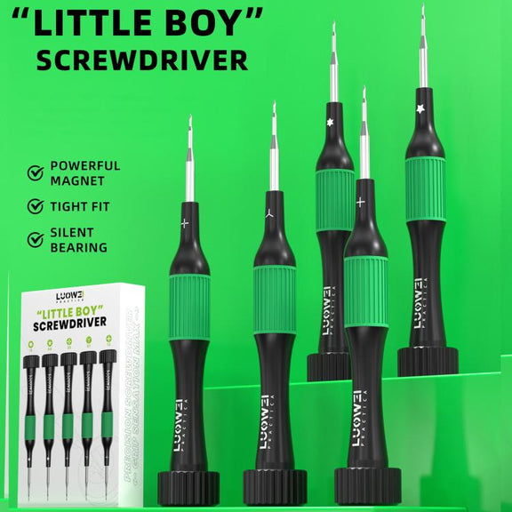 LUOWEI LITTLE BOY Smooth Bearings Alloy Magnetic Screwdriver Set