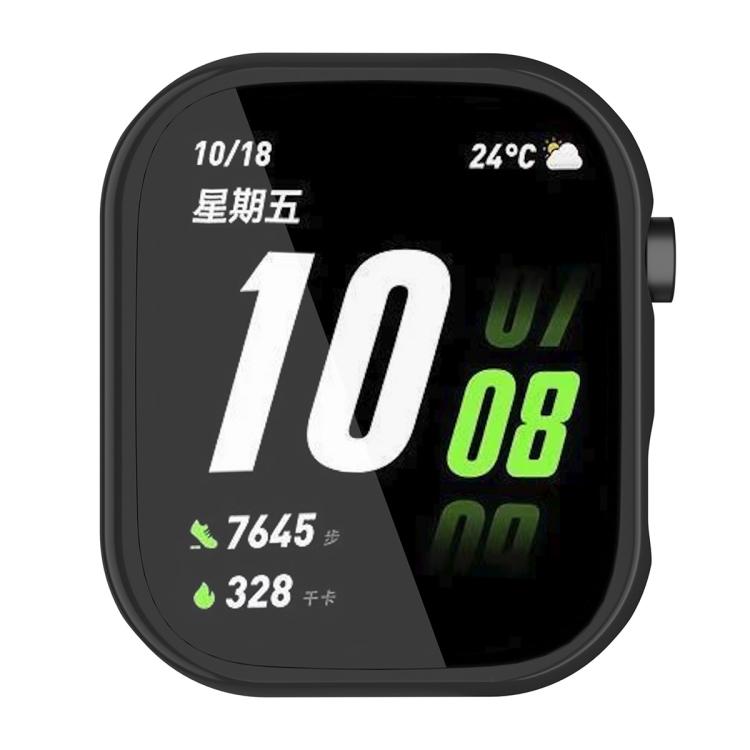 For Honor ROSSINI 2i Tempered Film Integrated PC Watch Protective Case(Black) - Watch Cases by PMC TechLife | Online Shopping South Africa | PMC TechLife | Buy Now Pay Later Mobicred