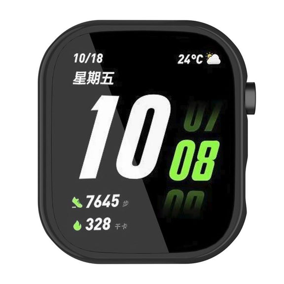 For Honor ROSSINI 2i Tempered Film Integrated PC Watch Protective Case(Black)