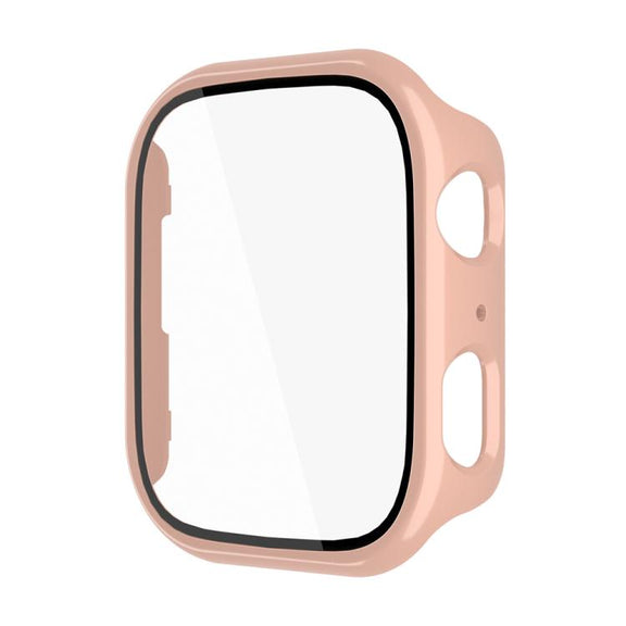 For Honor ROSSINI 2i Tempered Film Integrated PC Watch Protective Case(Cherry Pink)