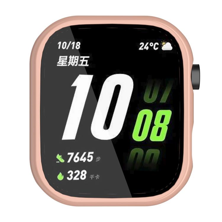 For Honor ROSSINI 2i Tempered Film Integrated PC Watch Protective Case(Cherry Pink) - Watch Cases by PMC TechLife | Online Shopping South Africa | PMC TechLife | Buy Now Pay Later Mobicred