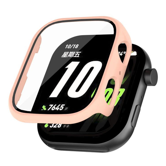 For Honor ROSSINI 2i Tempered Film Integrated PC Watch Protective Case(Cherry Pink)
