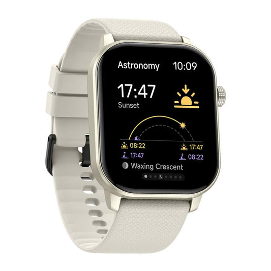Zeblaze GTS 3 GPS 2.01 inch Screen Health & Fitness Smart Watch 3 ATM Waterproof(Cream) - free shipping - PMC Jewellery - Order now!