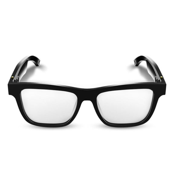 E10 Smart Audio Bluetooth Glasses, Style: Button Style(Transparent)