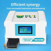 BEST B-528 4 in 1 7 inch Intelligent Laminating and Defoaming Machine Built-in Vacuum Pump, Plug:US Plug