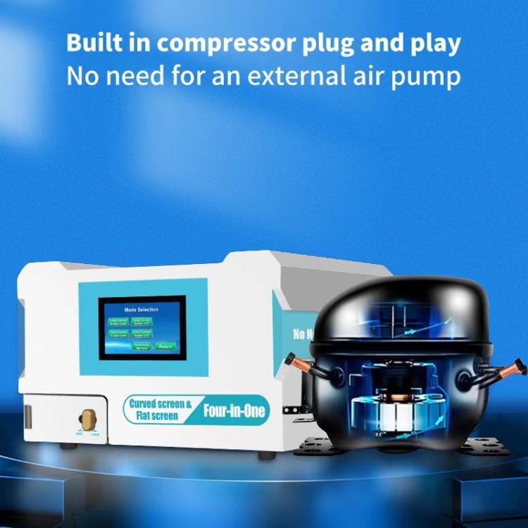BEST B-528 4 in 1 7 inch Intelligent Laminating and Defoaming Machine Built-in Vacuum Pump, Plug:EU Plug - free shipping - PMC TechLife - Order now!