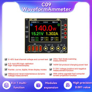 i2C C09 Charge Detection / Voltage Measurement Digital Waveform Ammeter, Model:Host