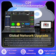 i2C C09 Charge Detection / Voltage Measurement Digital Waveform Ammeter, Model:Host