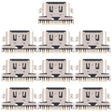 For vivo S20 Pro 5G V2430A 10pcs Original Charging Port Connector - Single Tail Connector by PMc TechLife | Online Shopping South Africa | PMc TechLife | Buy Now Pay Later Mobicred