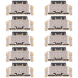 For Xiaomi Redmi Note 13 4G 10pcs Original Charging Port Connector - Tail Connector by PMc TechLife | Online Shopping South Africa | PMc TechLife | Buy Now Pay Later Mobicred