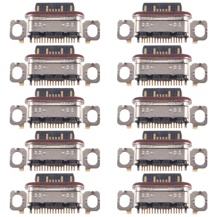 For Xiaomi Redmi Note 13 Pro+ 10pcs Original Charging Port Connector - Tail Connector by PMc TechLife | Online Shopping South Africa | PMc TechLife | Buy Now Pay Later Mobicred
