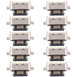 For Motorola Moto G9 Play 10pcs Original Charging Port Connector - Others by PMc TechLife | Online Shopping South Africa | PMc TechLife | Buy Now Pay Later Mobicred
