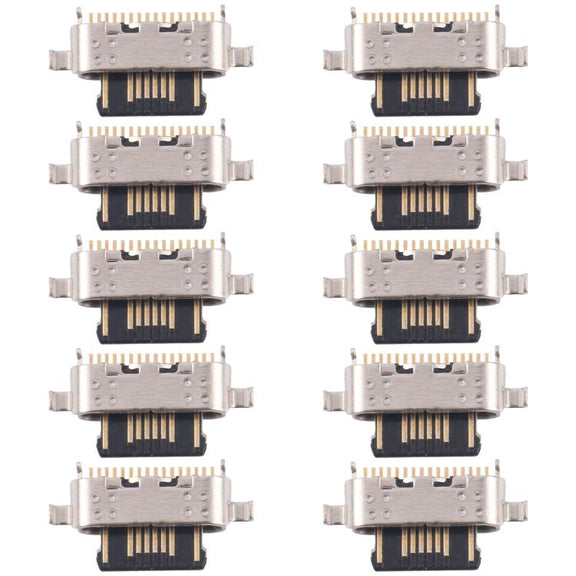 For Motorola Moto G9 Play 10pcs Original Charging Port Connector