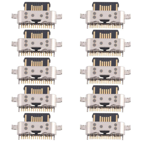 For Motorola Moto G35 10pcs Original Charging Port Connector