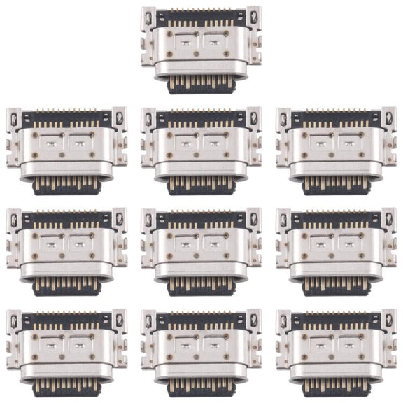 For Motorola Moto G 5G Plus 10pcs Original Charging Port Connector