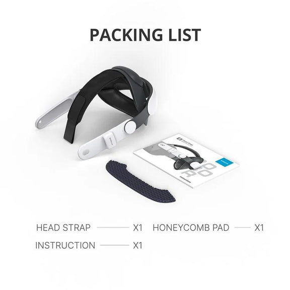 BOBOVR E3 For Meta Quest 3S / Quest 3 VR Ergonomic Head Strap