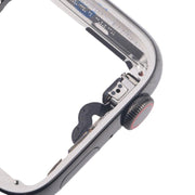 For Apple Watch Series 4 40mm LTE Graphite Steel Middle Frame Bezel Plate with Crown Spin Axis Flex Cable