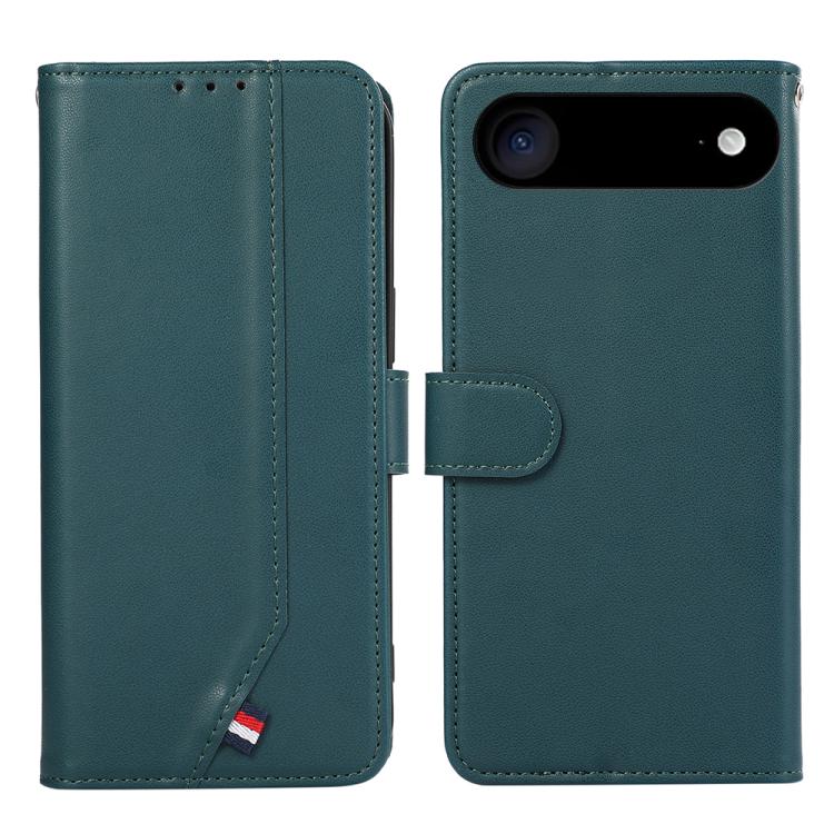 For iPhone 17 Air ABEEL Delicate Texture Splicing RFID Leather Phone Case(Green) - free shipping - PMc TechLife - Order now!
