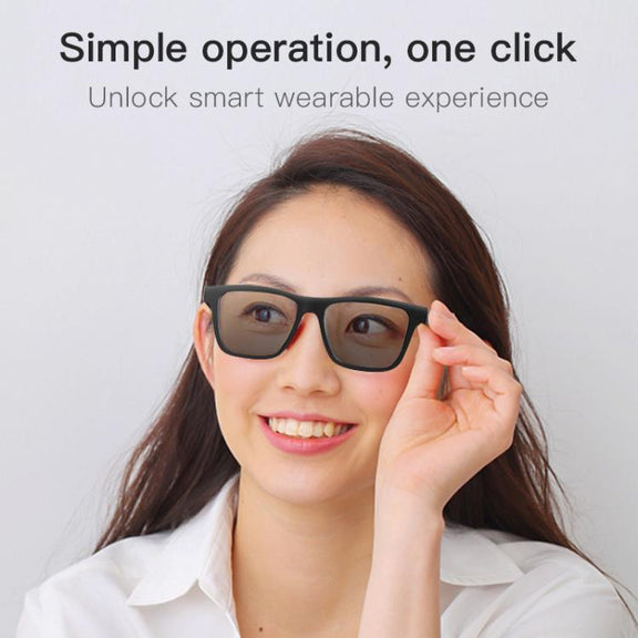 E10 Pro Smart Audio Bluetooth Glasses, Style: AI Translation(Black)