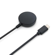 For Samsung Watch Series / Type-C Port Phone 20V 3A 60W 2 in 1 Magnetic Charging Cable, Length: 1.5m(Black)