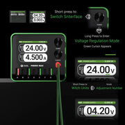 2UUL PC01 POWER MAX 200W Multi-Port Charger Adjustable Voltage Power Supply, Plug:US Plug