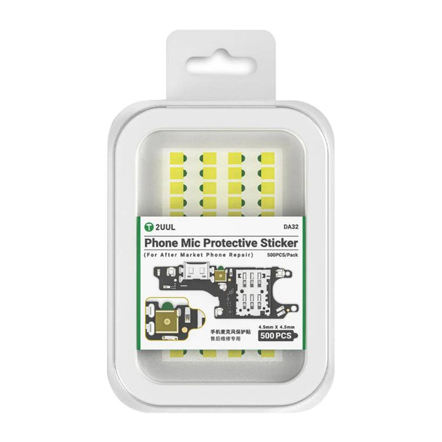 2UUL DA32 500 in 1 Phone Mic Protective Sticker
