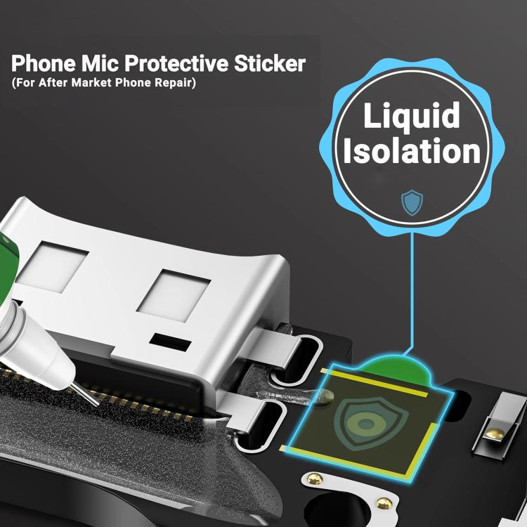 2UUL DA32 500 in 1 Phone Mic Protective Sticker - free shipping - PMC TechLife - Order now!