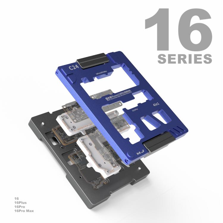 Mijing C24 Motherboard Layered Testing Fixture for iPhone 16 Series - free shipping - PMC TechLife - Order now!