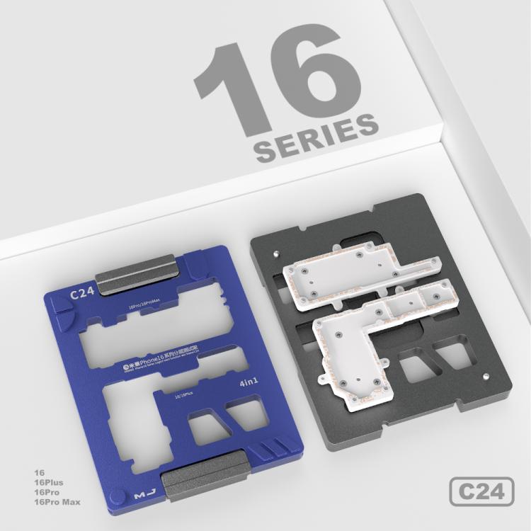 Mijing C24 Motherboard Layered Testing Fixture for iPhone 16 Series - free shipping - PMC TechLife - Order now!